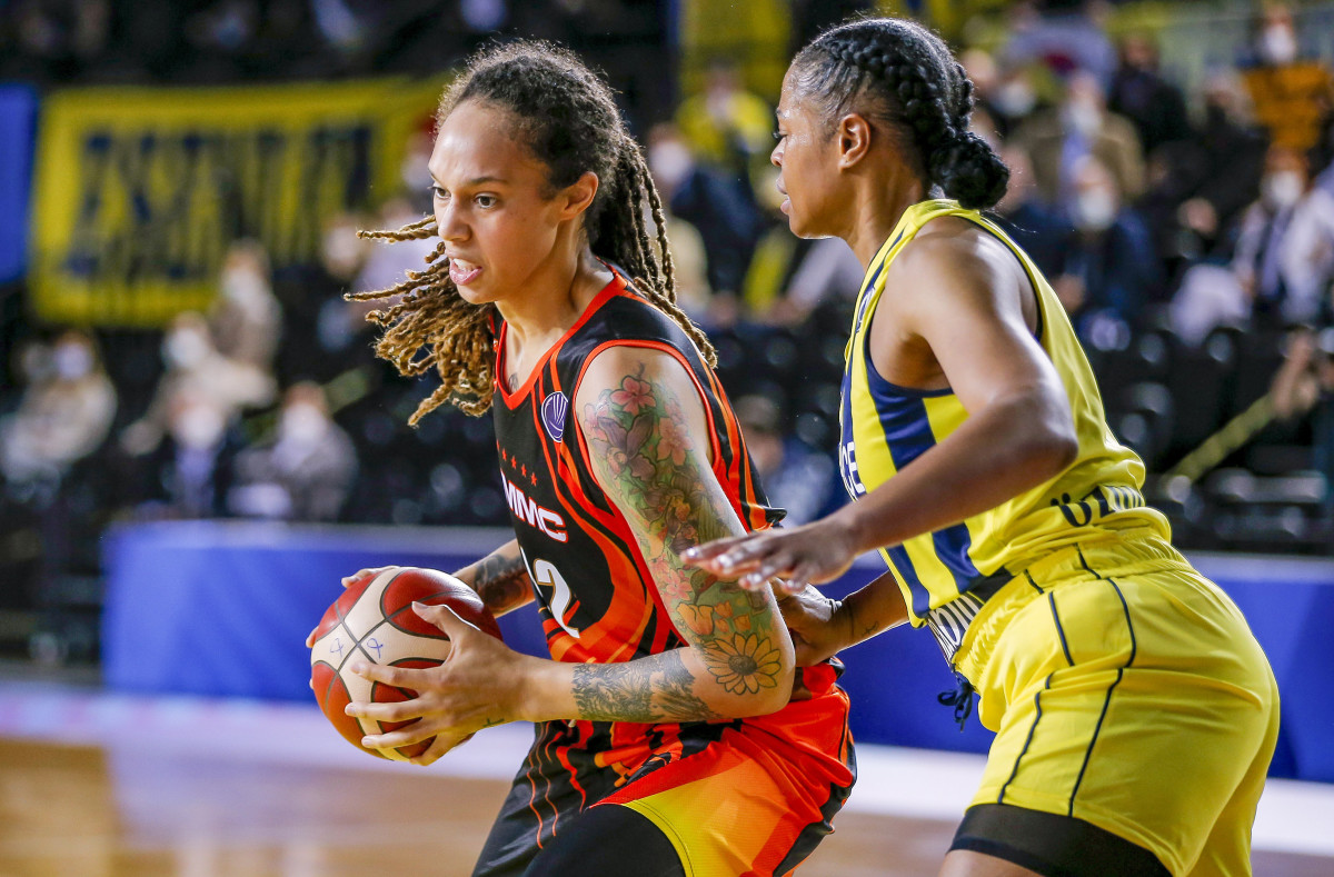 Griner has played five seasons in Russia for UMMC Ekaterinburg.
